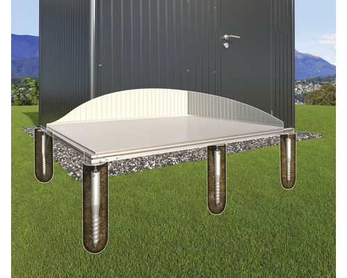 Fundament Biohort SmartBase PLUS Gartenhaus Neo 1C/3A