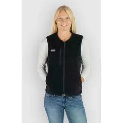Dryrobe Thermal Fleece Gilet Surf Poncho black Gr. M