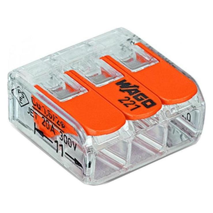 Wago Connecotr 3x0.5-4 20pcs (221-413/20)