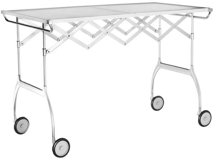 Kartell Battista Servierwagen mit Rollen 100x54x69 cm