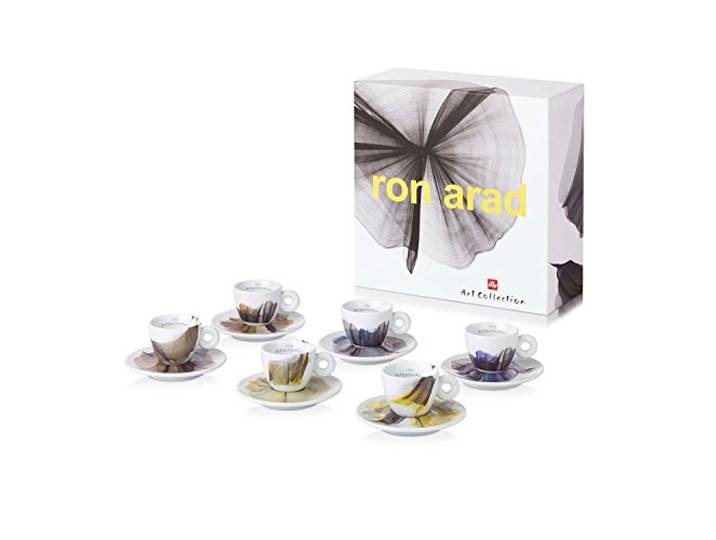 Illy Tassen 6 Espresso Tassen Ron Arad - Geschenkset 2017