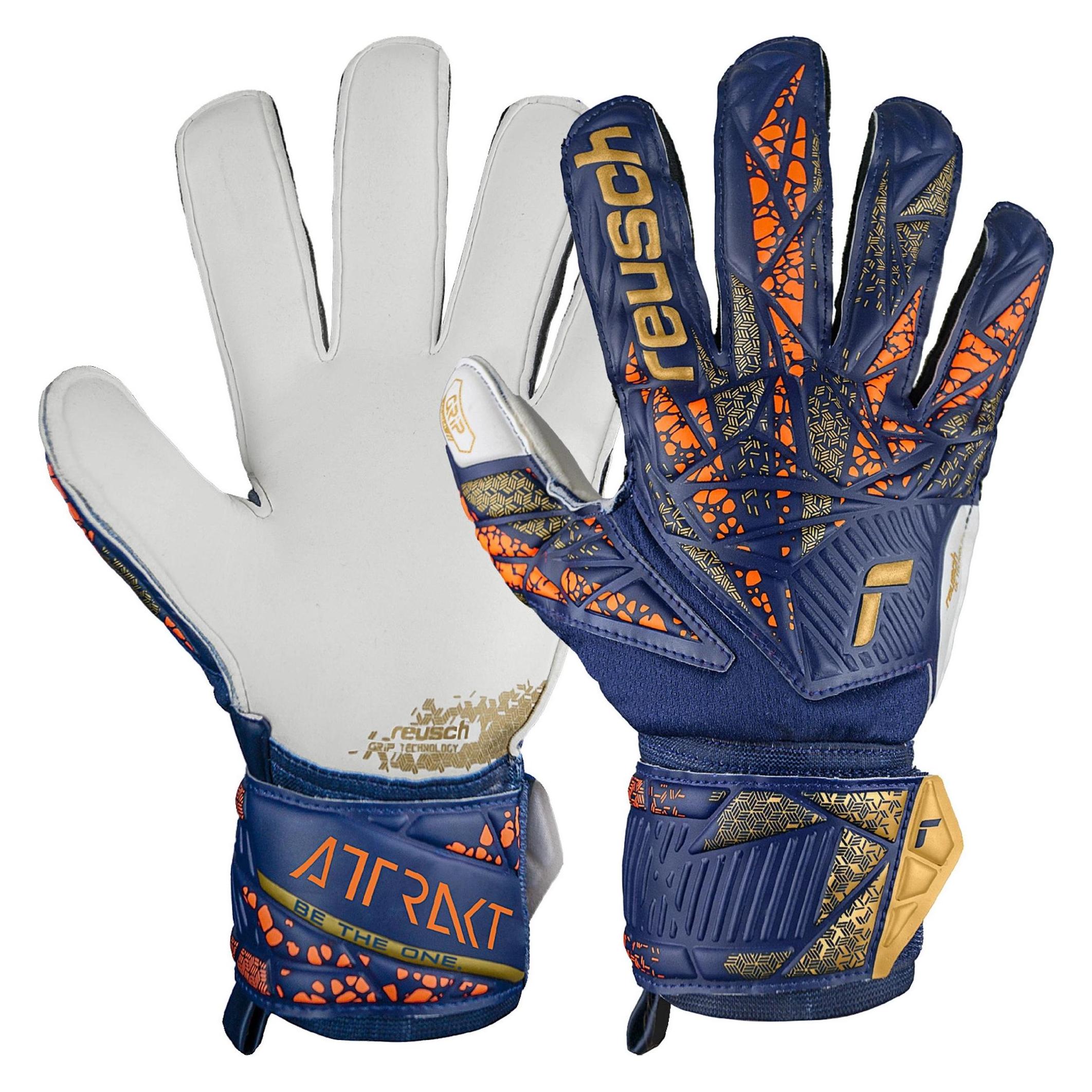 Reusch Attrakt Grip Torwarthandschuhe (7, 9.5) (UTPP10756)