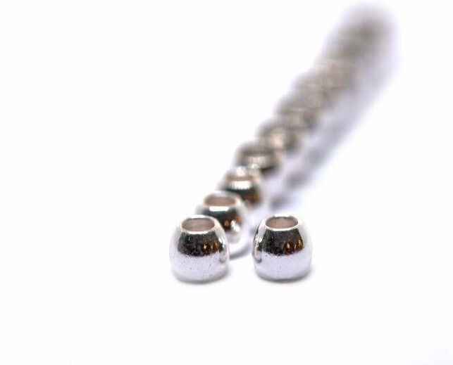 Futurefly Brass Beads-Silver-5mm
