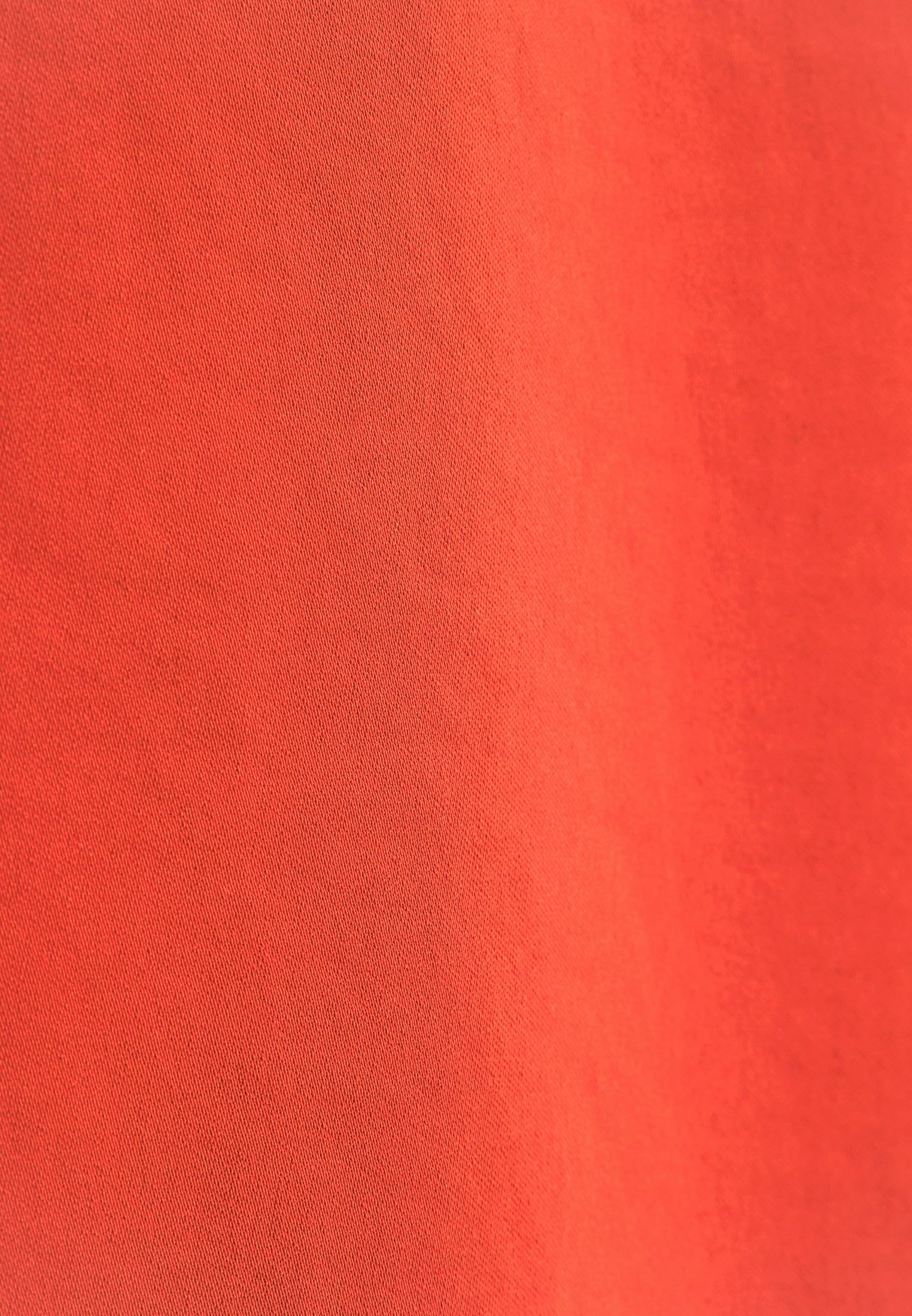 Midirock SEIDENSTICKER, Damen, Gr. 40, rot, 100% Polyester, unifarben, normal, Röcke Midirock rot 40