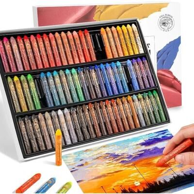 Uplifted Finds Paul Rubens Soft Oil Pastel Set Creamy Vibrant Colors For Artists And Beginners 60 Colors