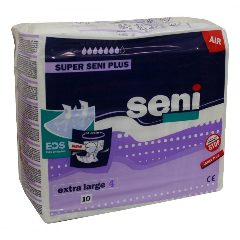 TZMO Deutschland GmbH Super Seni Größe 4 extra large plus Windeln Nacht Er. 02599857
