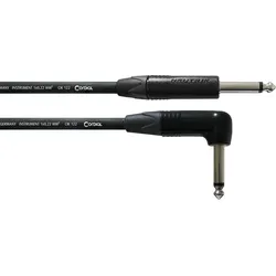 CXI 1,5 PR - CORDIAL 6,3 mm Mono Klinke, Mono Winkelklinke, 1,50m