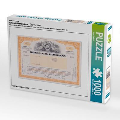 CALVENDO Puzzle Ein Motiv aus dem Kalender Aktien & Wertpapiere / CH-Version 1000 Teile Puzzle quer | 1000 Teile Lege-Größe 64 × 48 cm Foto-Puzzle für
