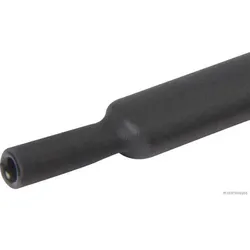 HERTH&BUSS Wärmeschrumpfschlauch 9/3 mm, 3:1, mit Innenkleber 50m schwarz - 51273208088 - schwarz