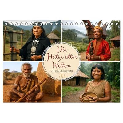 Die Hüter alter Welten (Tischkalender 2027 DIN A5 quer), CALVENDO Monatskalender