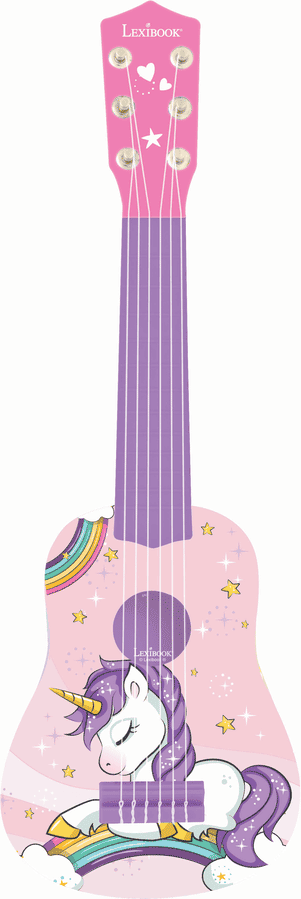 Lexibook - Unicorn - My First Guitar 21 (K200UNI)