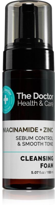 The Doctor Niacinamide + Zinc Sebum Control & Smooth Tone mattifying foam cleanser 150 ml