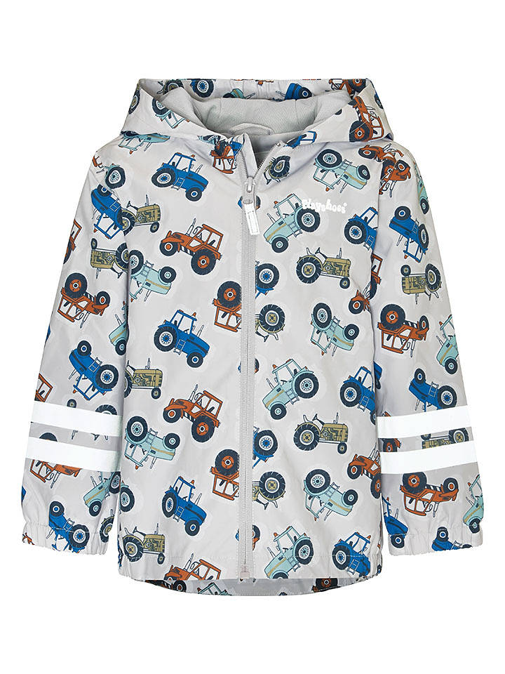 Playshoes Regenjacke in Grau - 86