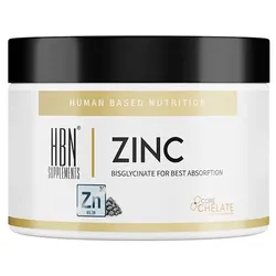 HBN - Zinc Bisglycinat - 120 Tabletten