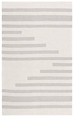 SAFAVIEH Handmade Natura Hinke Rustic Stripe Wool Rug