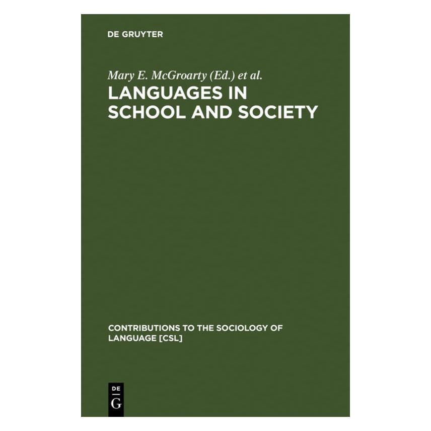 De Gruyter Languages in School and Society (Englisch, Hardcover, Christian J. Faltis, Mary E. McGroarty) (67761250)