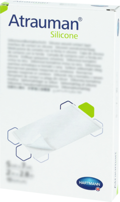 kohlpharma GmbH ATRAUMAN Silicone steril 5x7 cm Kompressen 10 St 18022692