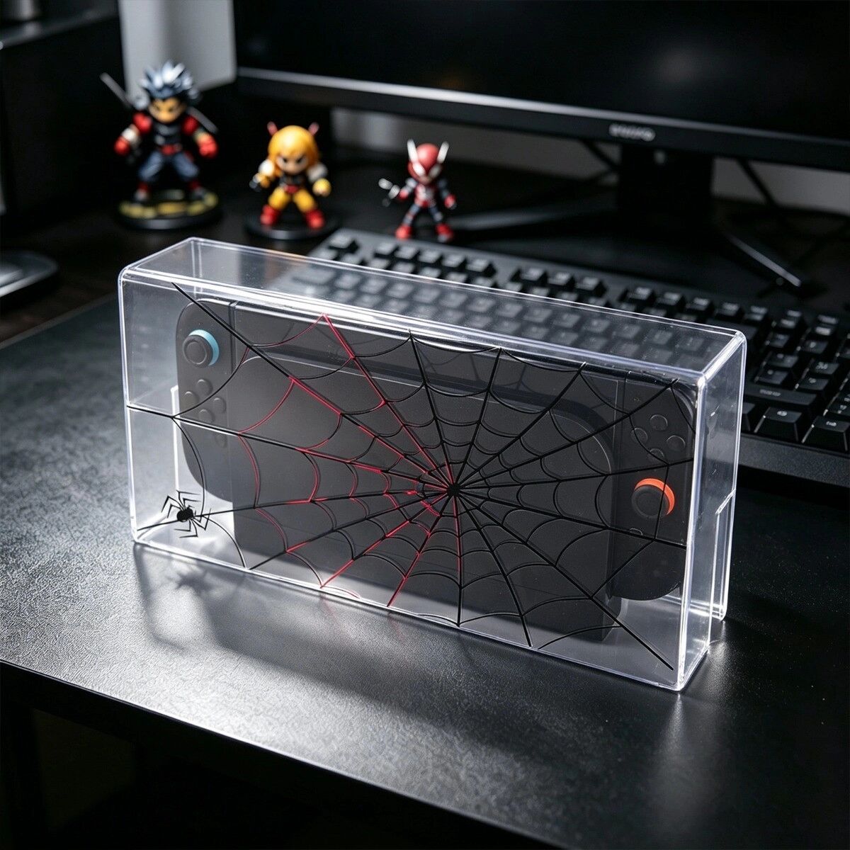 INF Transparente Kunststoff-Staubschutzabdeckung kompatibel mit Nintendo Switch 2 — Präzise Passform für saubere Anzeige und