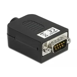 Adapter Sub-D 9 Pin Stecker - Terminalblock 10 Pin mit Gehäuse