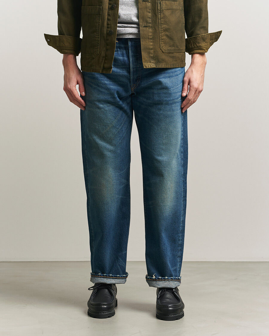 RRL Vintage Fit 5-Pocket Denim Grandfalls Wash men W33 Blå