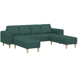 vidaXL, Sofa + Bettsofa, Bemones (mit Ottomane)