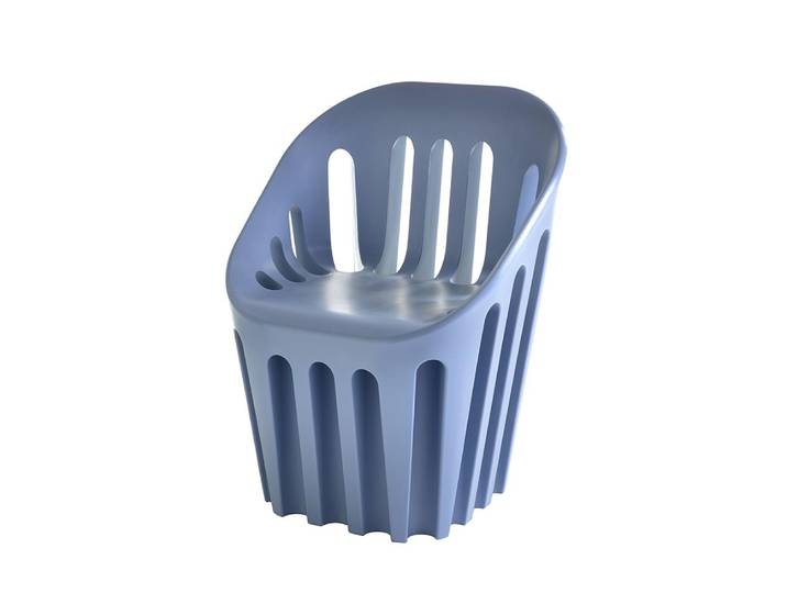 SLIDE chaise fauteuil pour l'extérieur COLISEUM (Powder blue - Polyéthylène)
