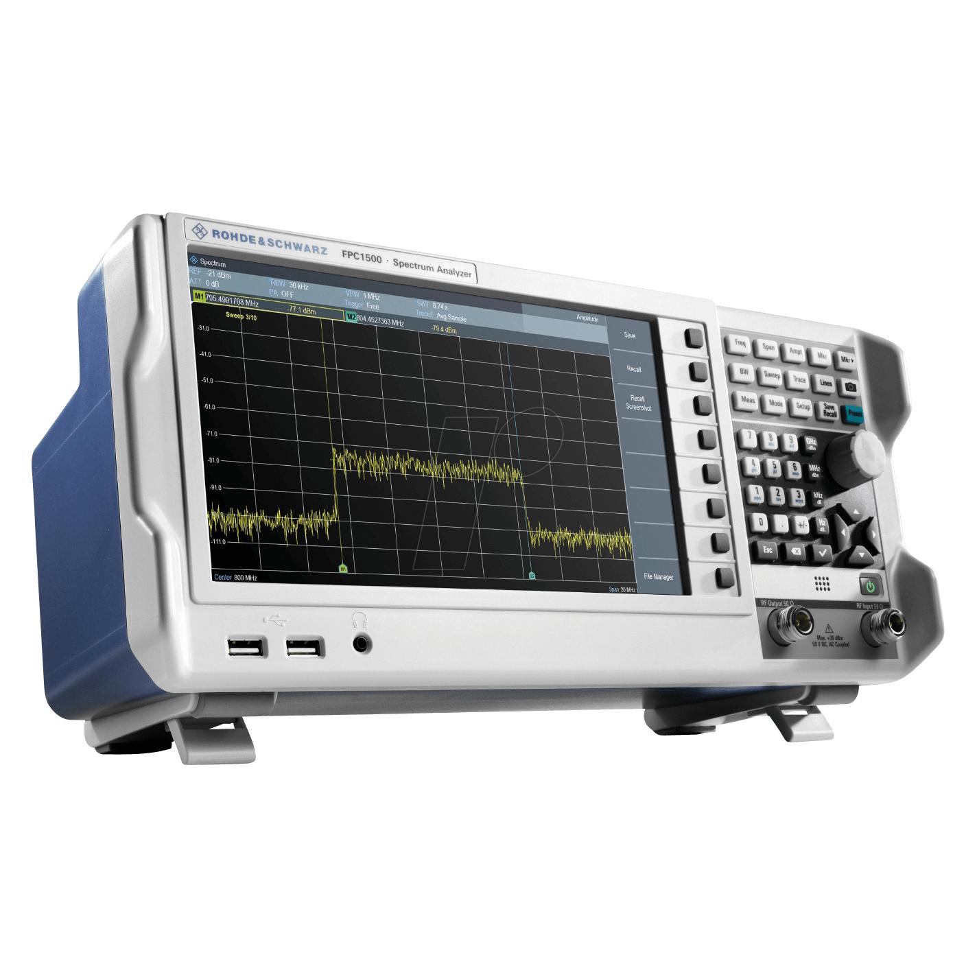Rohde & Schwarz FPC1500 Spectrum Analyzer with TG, 1 GHz (FPC-P1TG)