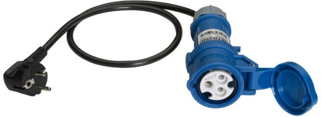 BENNING Adaptateur de mesure 32A CEE 3 pôles-Schuko (044144)