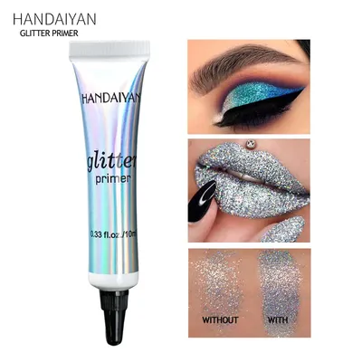 Glitter Eyeshadow Primer For Women, Long Lasting Eye Makeup Base, Light Milk Cream Texture Cosmetic Primer Glitter Eyeshadow Primer For Women, Long Lasting Eye Makeup Base, Light Milk Cream Texture Cosmetic Primer
