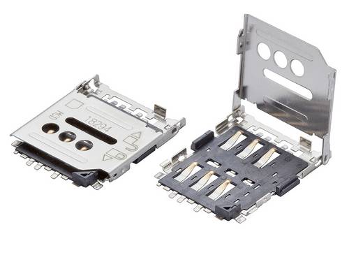 Molex SIM-Karten-Slot Polzahl Gesamt 6 Rastermaß: 2.54mm 788000001 Tape on Full reel