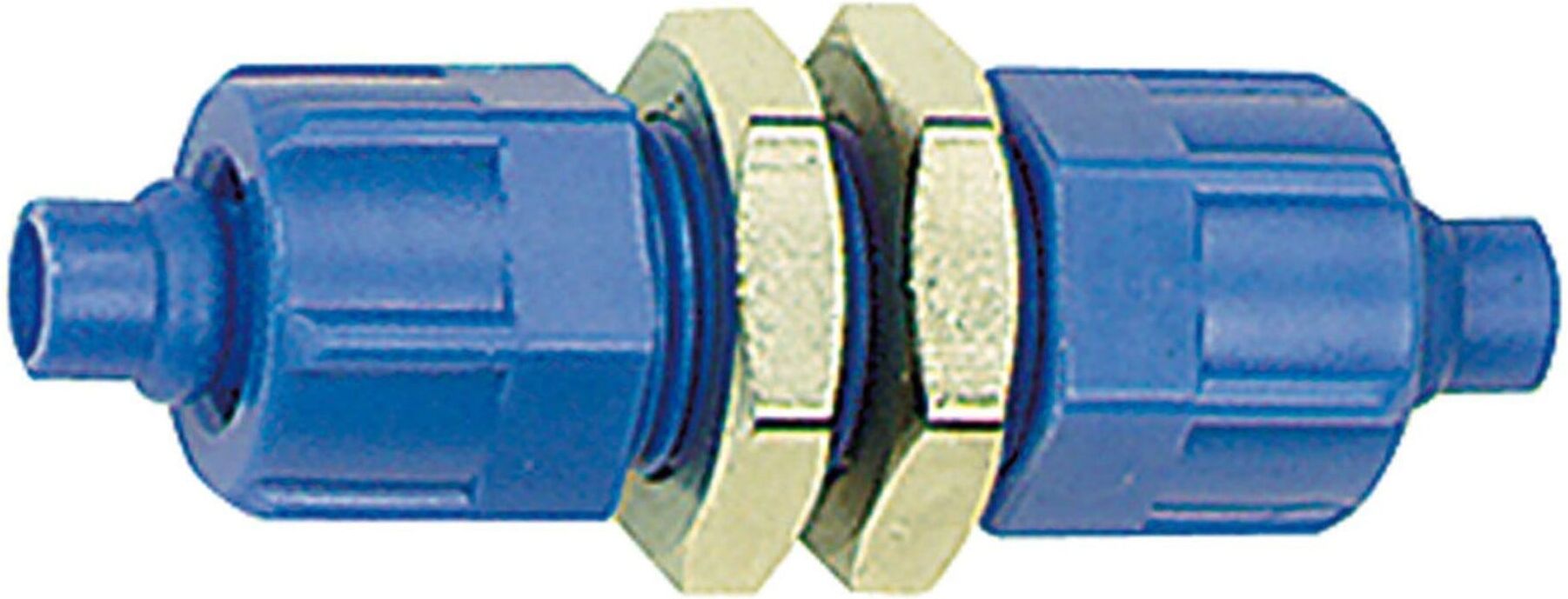 Riegler Schottverbinder, Befestigungsmuttern, M12x1,0, Schlauch 8/6, POM (15.886)