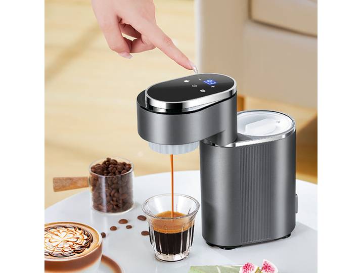Mini machine à café goutte à goutte portable 110 V/220 V Voyage nécessaire au bureau à domicile Machine à café peu encombrante pour comptoirs de cuisine