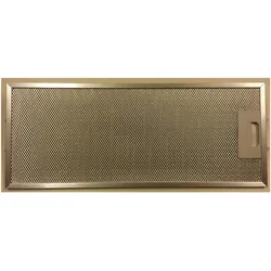 Respekta Resp Metallfettfilter MIZ4138 1 Set = 2 Stk., Dunstfilter, Silber