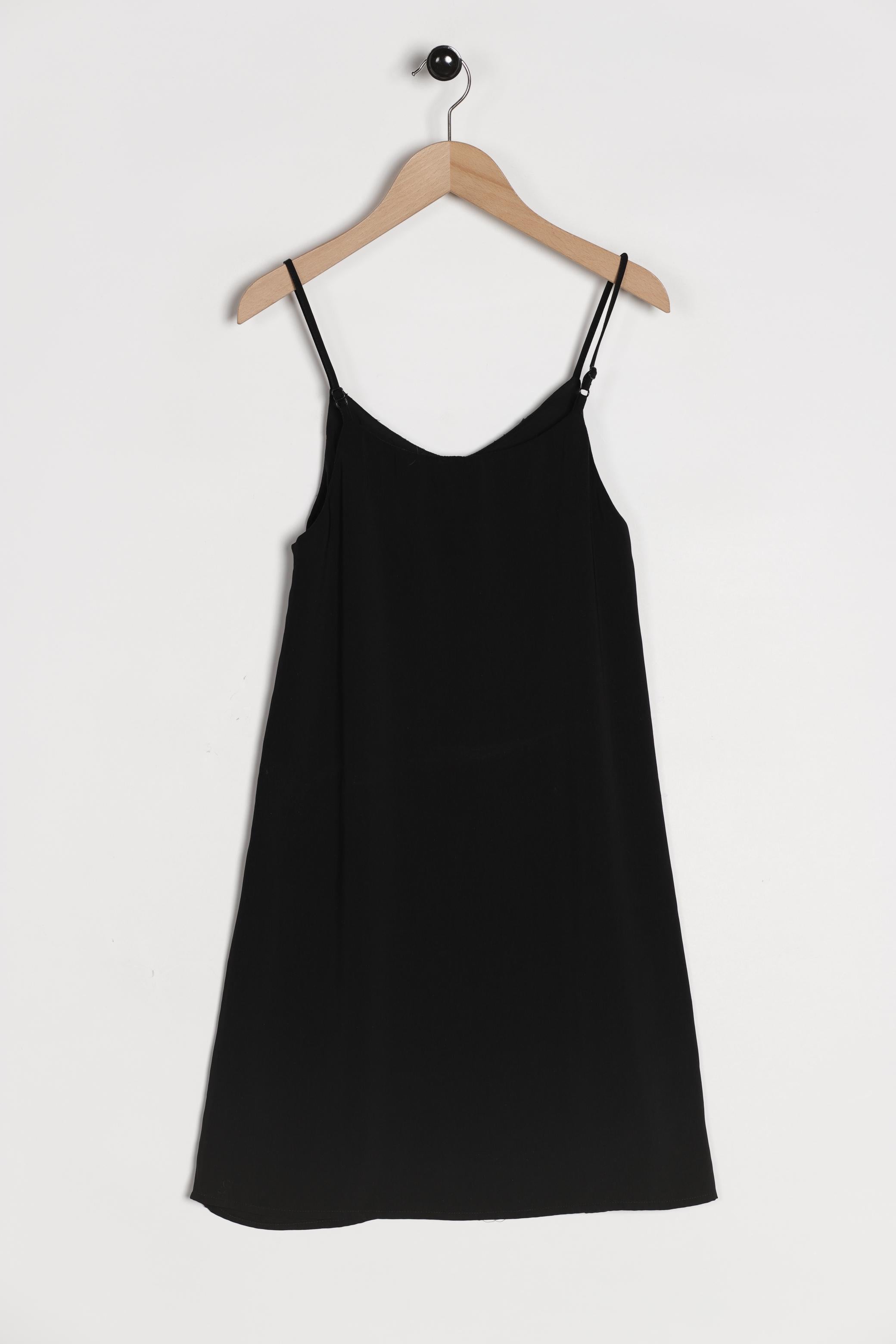 Glamorous Damen Kleid, Schwarz, Gr. XS, Synthetik - Second Hand