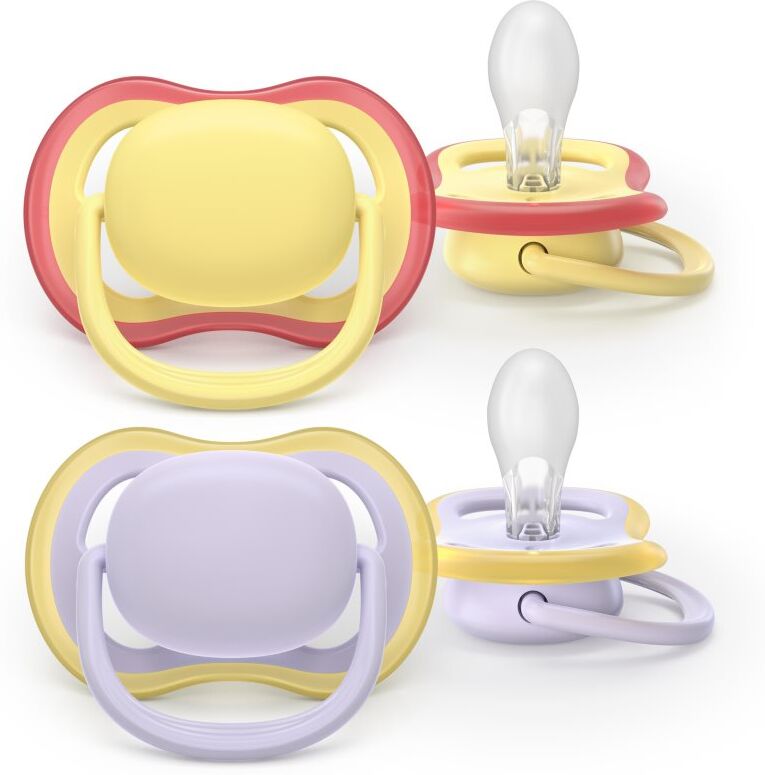Philips Avent Ultra Air SCF087/03 0-6m tétine Girl 2 pcs