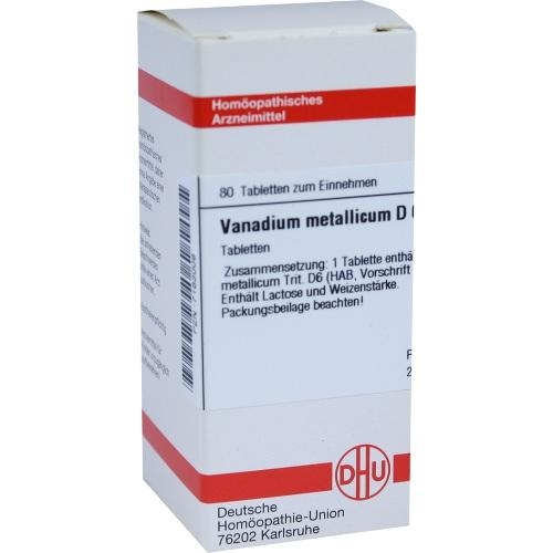 DHU-Arzneimittel GmbH & Co. KG Vanadium Metallicum D6 Tabletten 07183009