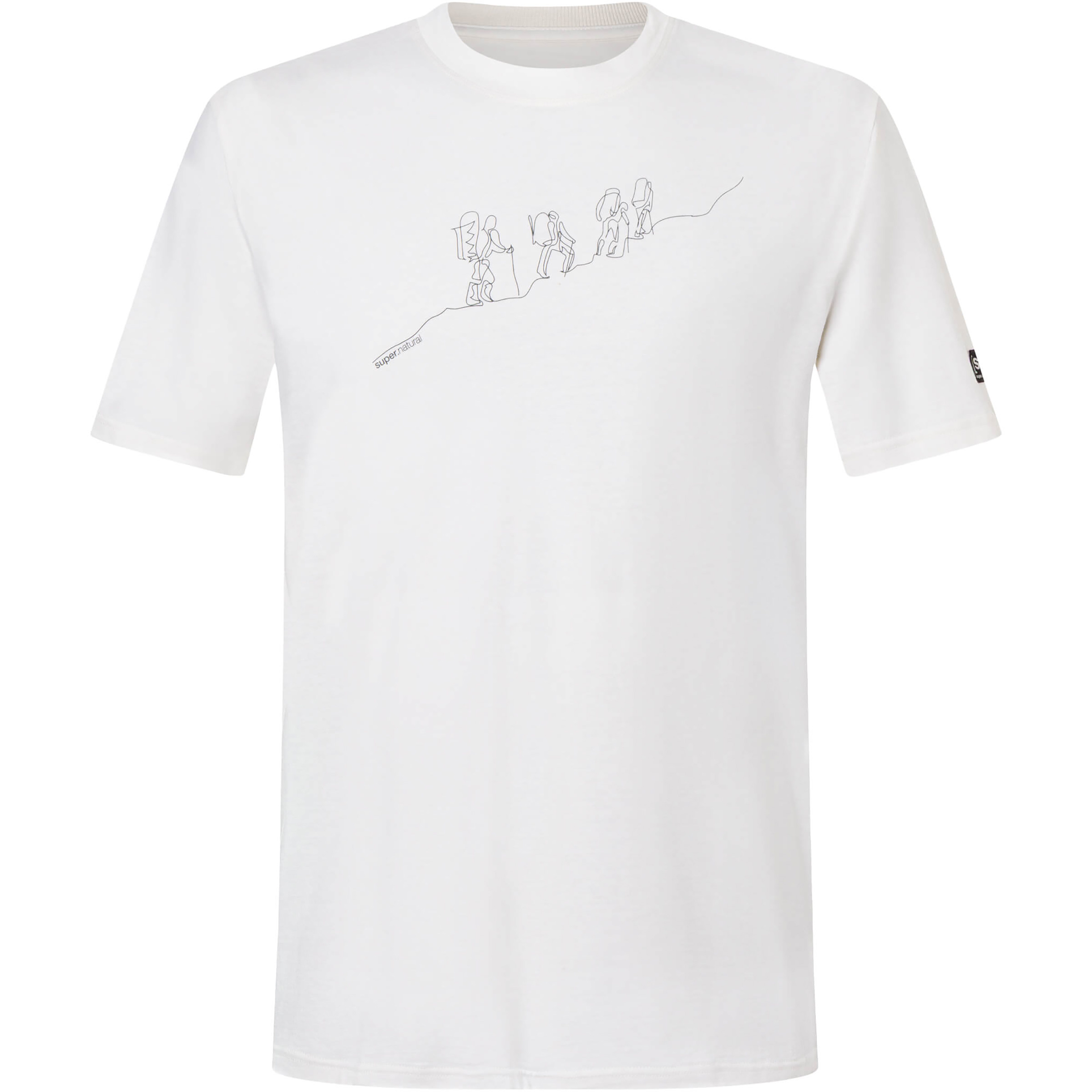 Super.Natural Hiking C Herren T-Shirts weiss Größe L Lifestyle Widerstandsfähig Merinowolle