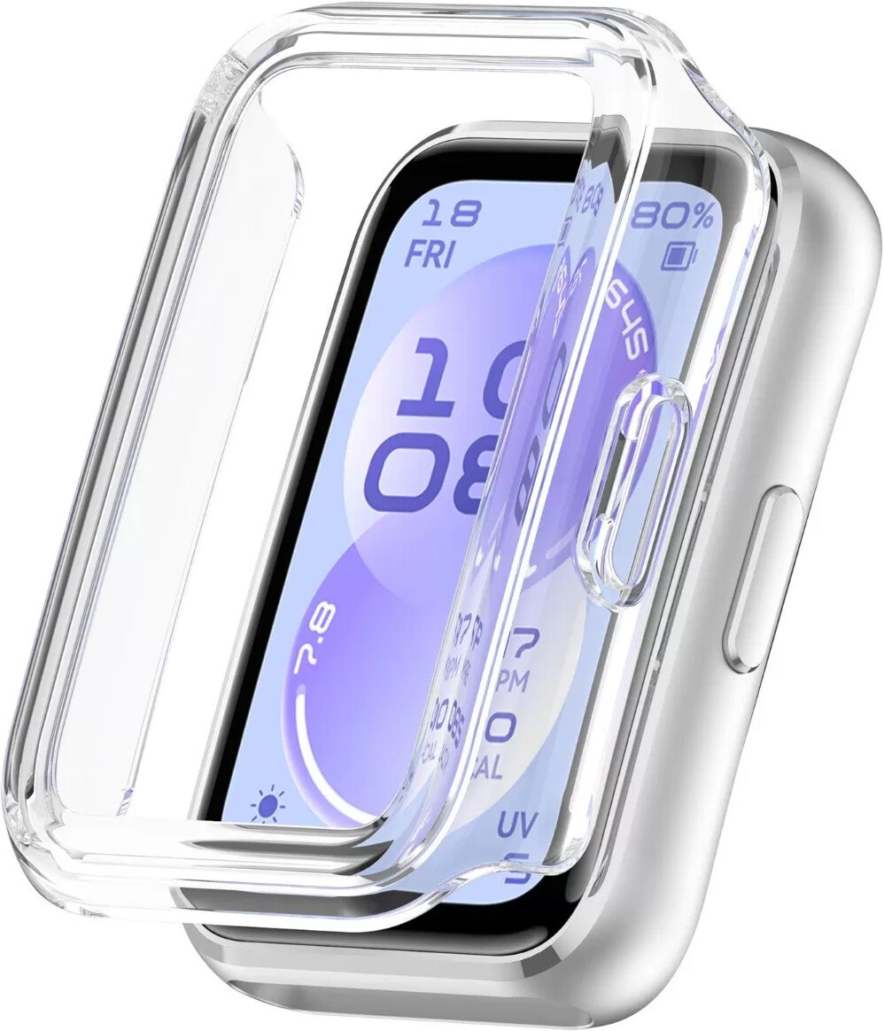 INF PC Hohlgehäuse Schutzhülle kompatibel mit Huawei Band 11, kompatibel mit Huawei Band 11 NFC – Mehrfarbig Transparent