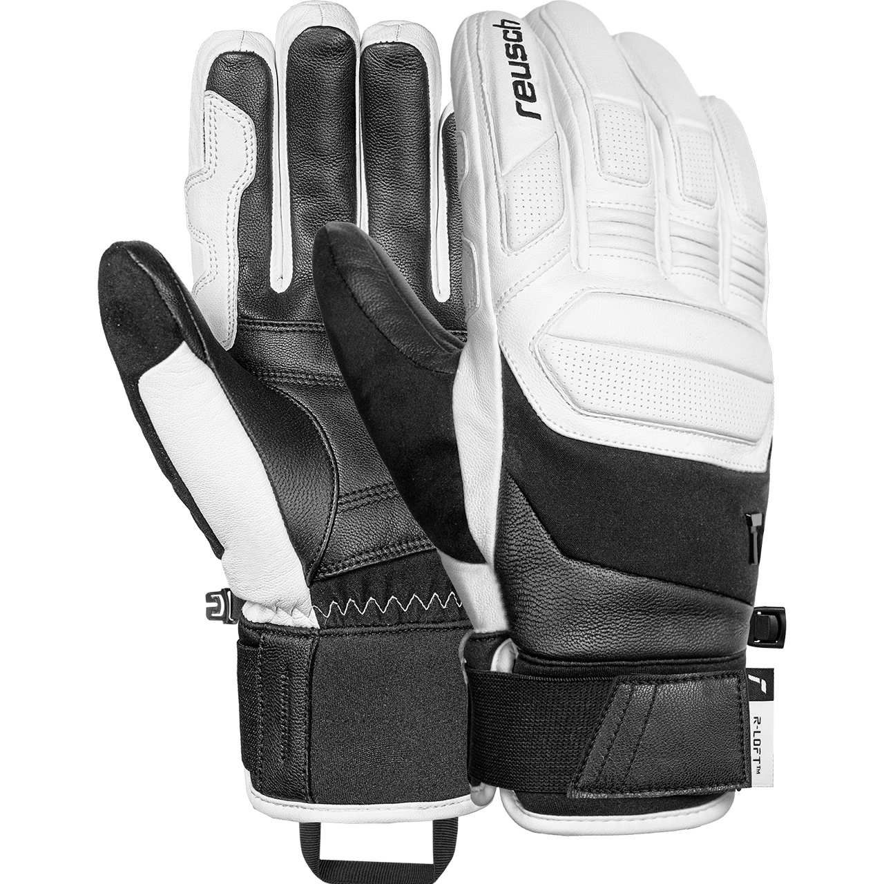 Reusch Herren Handschuh PROFI SL white/black - 9,5