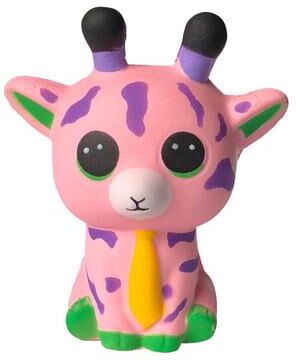 United Cute Sika Deer Squishy Stress Relief Toy Set Slow Rising Fidget Squeeze Toys pink