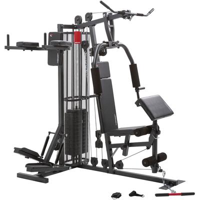 Kraftstation CHRISTOPEIT SPORT "Kraftstation SP 5000", schwarz, KraftstationenB:151cm H:197cm L:179cm, max. Benutzergewicht 130 kg, max. Trainingsgewicht 70 kg, B:151cm H:197cm L:179cm