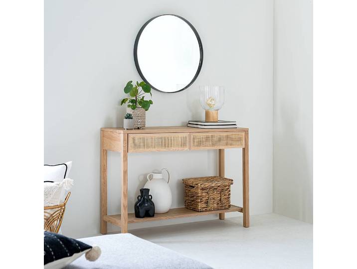 Console 110 x 75 x 35cm Beige/Beige
