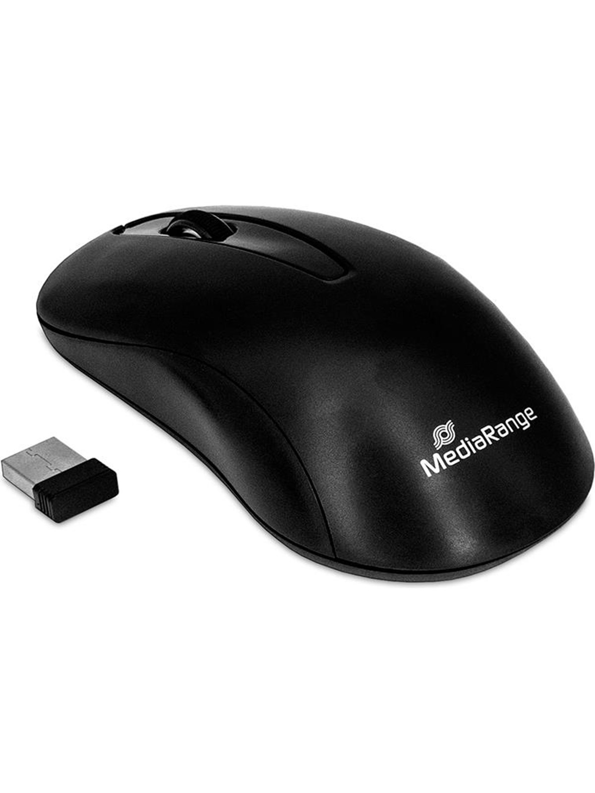 MediaRange Wireless Optical Mouse - Black - Maus (Schwarz)