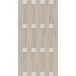TraumGarten JUMBO WPC sand - Aluminium 95x179