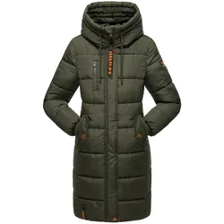 MARIKOO Damen Winterjacke Stepp Outdoor Jacke Anorak Parka Warm Mantel Kapuze Yuikoo