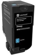 Lexmark Cs720 Lasertoner (Return), Cyan, 3000s