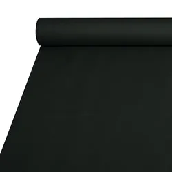 Papstar 2 Rollen Tischdecke, stoffähnlich, Airlaid 20 m x 1,2 m schwarz