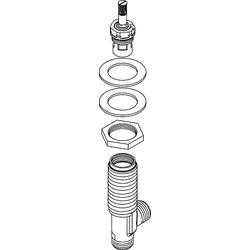 Ideal Standard Seitenventil MELANGE 3L WT, warm A962055NU