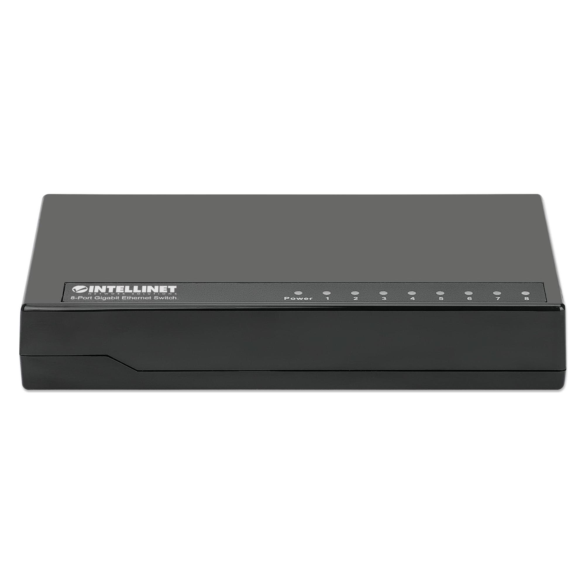 Intellinet 8-Port Gigabit Ethernet Switch (8 Ports) (561754)