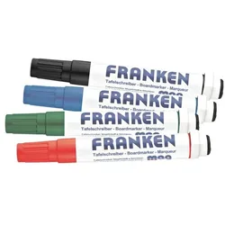 Franken 4er-Pack Whiteboard-Marker »KombiMarker Z1703« schwarz